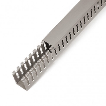 Arată detalii pentru Canal cablu perforat 25x40 mm, cu capac, 2m Imagine Canal cablu perforat 25x40 mm, cu capac, 2m