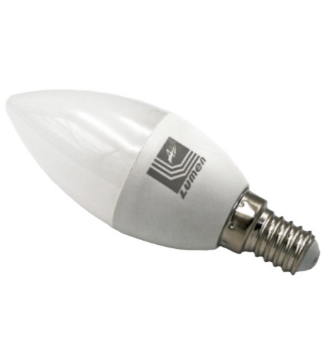 Arată detalii pentru Bec LED lumanare mat E14 6W lumina rece Imagine Bec LED lumanare mat E14 6W lumina rece