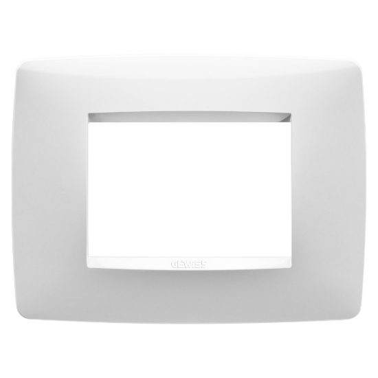 Imagine Rama decorativă 3 module Chorus One, Gewiss GW16103TB, alb lapte