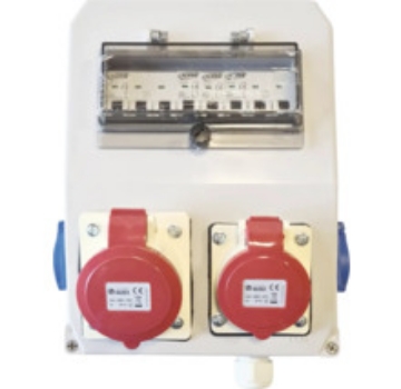 Arată detalii pentru Tablou organizare șantier echipat T1x16A+T1x32A+M2x16A Imagine Tablou organizare șantier echipat T1x16A+T1x32A+M2x16A