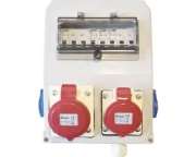 Imagine Tablou organizare șantier echipat T1x16A+T1x32A+M2x16A