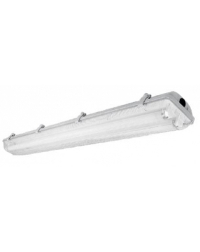 Arată detalii pentru Corp etanș pentru tuburi LED 2x120cm G13 AC220-240V IP65 ABS/PS alimentare tuburi 1 singur capăt Imagine Corp etanș pentru tuburi LED 2x120cm G13 AC220-240V IP65 ABS/PS alimentare tuburi 1 singur capăt