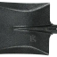 Imagine Lopată Rotundă Gri Carbon EvoTools
