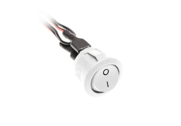 Arată detalii pentru Întrerupător 220V (12V) MAX 36W Alb AE-WLB01-10 Imagine Întrerupător 220V (12V) MAX 36W Alb AE-WLB01-10