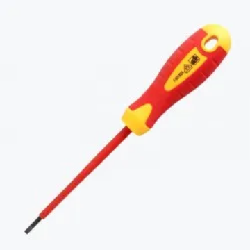 Arată detalii pentru Șurubelniță izolată PH2 100mm 1000V oțel S2 Imagine Șurubelniță izolată PH2 100mm 1000V oțel S2