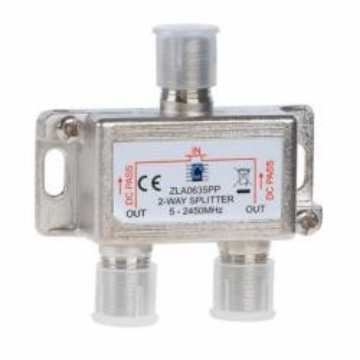 Arată detalii pentru Splitter 2 căi Power Pass 5-2450 MHz Imagine Splitter 2 căi Power Pass 5-2450 MHz