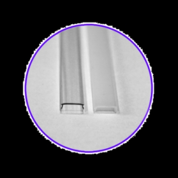Arată detalii pentru Dispersor transparent pentru profil PT&ST 2 m Imagine Dispersor transparent pentru profil PT&ST 2 m