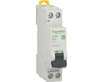 Arată detalii pentru Siguranță automată Schneider Electric Easy9 1P+N 32A, curba C, 4.5 kA Imagine Siguranță automată Schneider Electric Easy9 1P+N 32A, curba C, 4.5 kA