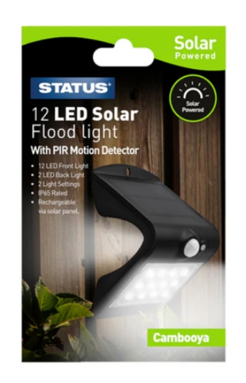 Imagine Lampă solară Cambooya cu senzor CDU SLEDSL1PKB6 STATUS