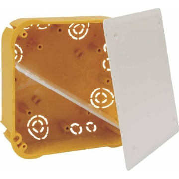Arată detalii pentru Doză de distribuție rigips 115x115x45mm KO110/LNA Imagine Doză de distribuție rigips 115x115x45mm KO110/LNA