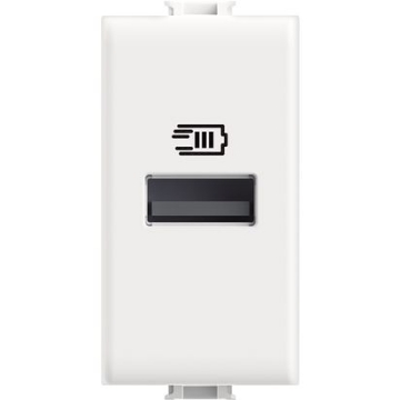 Arată detalii pentru Încărcător USB tip A 15W Bticino Matix Imagine Încărcător USB tip A 15W Bticino Matix