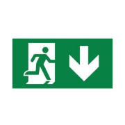 Imagine Lampă Indicator în Jos EXIT de Urgență