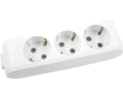 Imagine Cap prelungitor 3P schuko 16A 3500W alb Panasonic P-XB3/FF