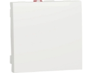 Imagine Intrerupator simplu 10A 2M Unica Studio Alb NU320118