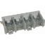 Imagine Șir de cleme ramificație cu capac 4 poli - 1 intrare x 10...35mm² / 4 ieșiri x 2.5...6mm²