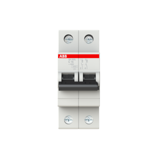 Imagine Întrerupător automat bipolar 16A 4.5kA ABB