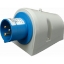 Imagine Stecher industrial încastrat 3P 16A IP44 220V