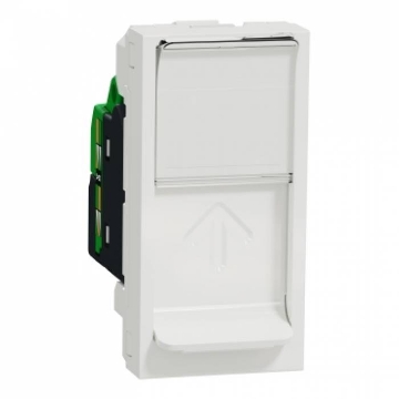 Arată detalii pentru Priză RJ45 UTP CAT6 1M Alb Imagine Priză RJ45 UTP CAT6 1M Alb