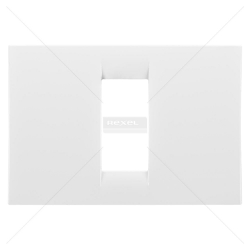 Arată detalii pentru Ramă decorativă 1 modul System Virna, Gewiss GW22101, alb Imagine Ramă decorativă 1 modul System Virna, Gewiss GW22101, alb