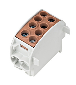 Arată detalii pentru Clema derivație 35mm² 1P maro Imagine Clema derivație 35mm² 1P maro