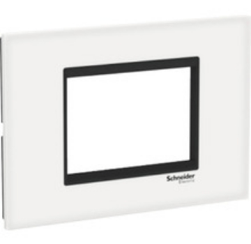 Arată detalii pentru Ramă decorativă Easy Styl, 3 module, alb/negru Imagine Ramă decorativă Easy Styl, 3 module, alb/negru