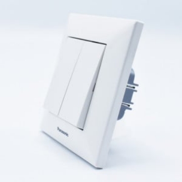 Arată detalii pentru Comutator Arkedia Panasonic, ST, alb Imagine Comutator Arkedia Panasonic, ST, alb