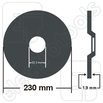 Arată detalii pentru Disc de debitare inox Klingspor A 46 TZ Special, 230 x 22.23 x 1.9 mm Imagine Disc de debitare inox Klingspor A 46 TZ Special, 230 x 22.23 x 1.9 mm
