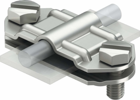 Imagine Piesă de separație OBO 5336457, conductor 8-10 mm - platbandă 30-40 mm, oțel inoxidabil