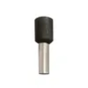 Imagine Pini terminali izolați negri pentru cablu 1.5 mm²