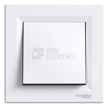 Arată detalii pentru Intrerupator simplu Schneider Electric Asfora, alb Imagine Intrerupator simplu Schneider Electric Asfora, alb