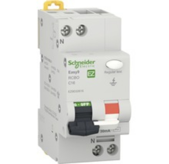 Imagine Siguranță automată modulară diferențială Schneider Electric Easy9 16A 1P+N