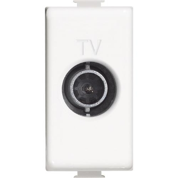 Arată detalii pentru Priză TV de trecere 14dB 1M albă Imagine Priză TV de trecere 14dB 1M albă