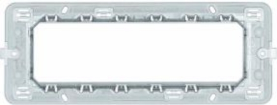 Imagine Placă suport 6 module Matix Bticino 506LSA
