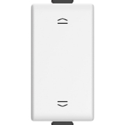 Imagine Buton dublu interblocat 10A 1M alb BTicino Matix