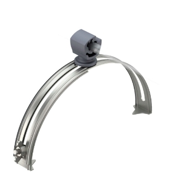 Arată detalii pentru Suport conductor reglabil pentru coamă, 185-260 mm, Rd 8-10, A2 Imagine Suport conductor reglabil pentru coamă, 185-260 mm, Rd 8-10, A2