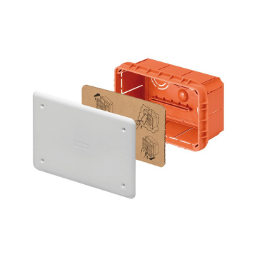 Arată detalii pentru Doza de derivație încastrată tencuială 152x98x70 mm Imagine Doza de derivație încastrată tencuială 152x98x70 mm