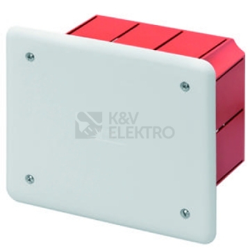 Arată detalii pentru Doza de derivație încastrată tencuială 118x96x70 mm Imagine Doza de derivație încastrată tencuială 118x96x70 mm