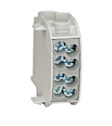 Imagine Clema derivație izolată Schrack Technik IK026110, cablu Cu, 25mm², 1P, gri