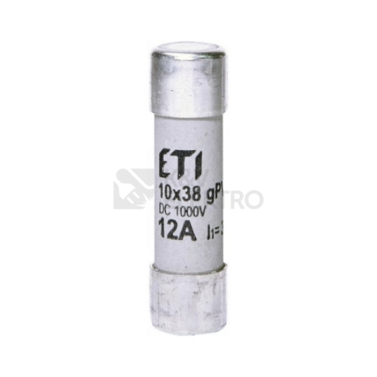 Imagine Siguranță fuzibilă cilindrică CH10x38 gPV 12A/1000V DC