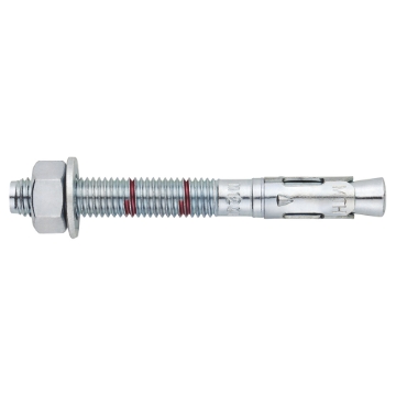 Arată detalii pentru Ancora cu cep cilindric și clemă, oțel zincat, Ø 8 x 90 mm Imagine Ancora cu cep cilindric și clemă, oțel zincat, Ø 8 x 90 mm