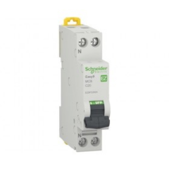 Imagine Siguranță automată modulară Schneider Electric Easy9 16A 1P+N