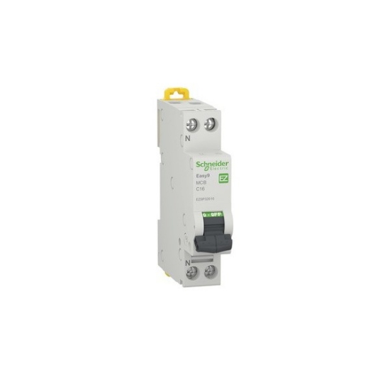 Imagine Siguranță automată modulară Schneider Electric Easy9 16A 1P+N