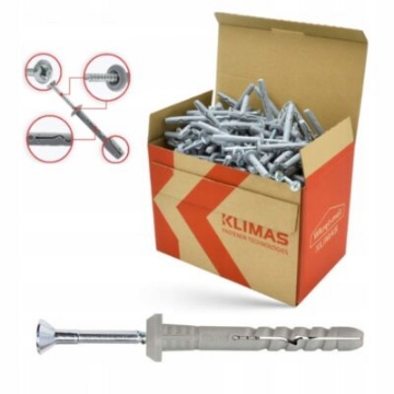 Arată detalii pentru Diblu cu cui percuție 8x80 mm Imagine Diblu cu cui percuție 8x80 mm