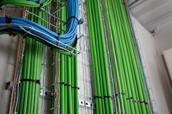 Imagine Legături de cablu din nailon 4,8x370 mm negre