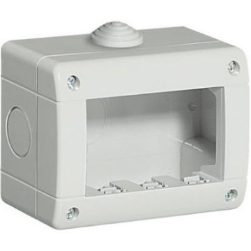 Arată detalii pentru Doza aparat zidărie Bticino 504E, modulară, 4 module Imagine Doza aparat zidărie Bticino 504E, modulară, 4 module