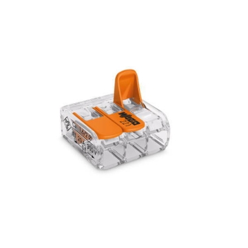 Arată detalii pentru Conector rapid WAGO 221-413 cu pârghie, 3 intrări, 32A, 4mm² Imagine Conector rapid WAGO 221-413 cu pârghie, 3 intrări, 32A, 4mm²