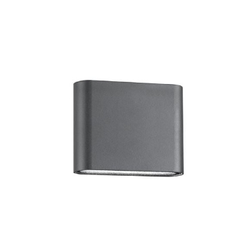 Arată detalii pentru Aplica de perete LED pentru exterior CHALET 9W IP54 Gri Închis 3000K Imagine Aplica de perete LED pentru exterior CHALET 9W IP54 Gri Închis 3000K