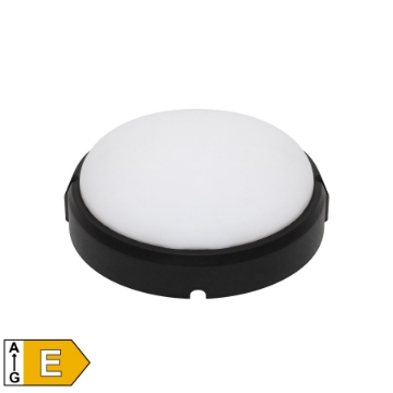 Arată detalii pentru Aplica/plafoniera LED rotunda 18W 4000K negru Imagine Aplica/plafoniera LED rotunda 18W 4000K negru