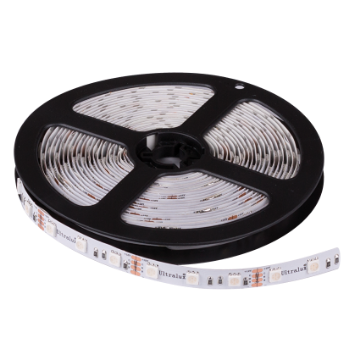 Arată detalii pentru Bandă LED 14.4W 12V IP54 RGB 60LED/m Imagine Bandă LED 14.4W 12V IP54 RGB 60LED/m