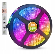 Imagine Bandă LED 7.2W 12V IP20 RGB+W 36 LED/m 05-080 RGWB 30-34122019